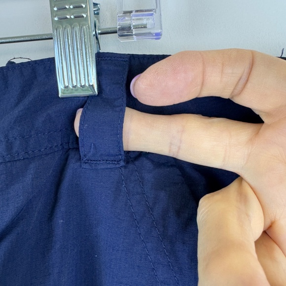 COLUMBIA SPORTSWEAR PFG Dark Blue Nylon Midi Outdoor Skirt / Waist 22 in - Picture 10 of 16